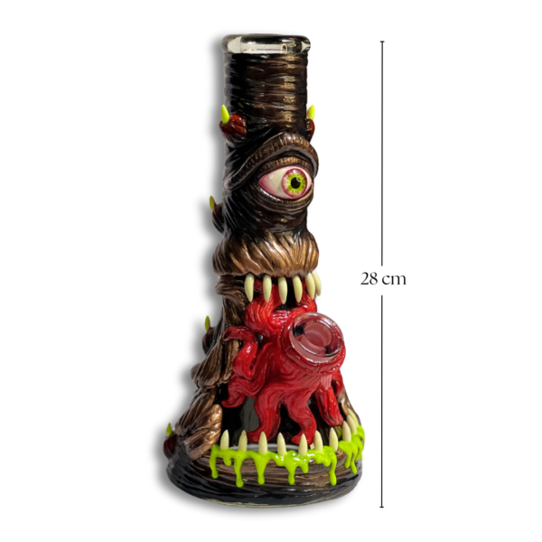 Bong Monstruo de Vidrio Fosforecente - Imagen 2