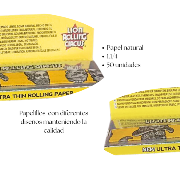 Papelillos Lion Rolling Circus - Imagen 4