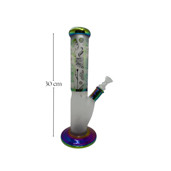 Bong de vidrio DK con temática egipcia - Imagen 2