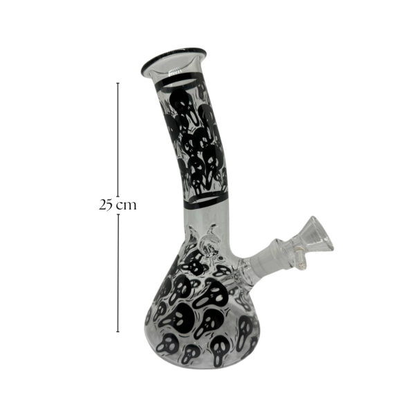Bong tradicional con diseños de calavera - Imagen 2
