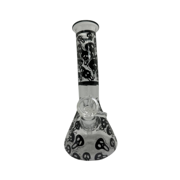 Bong tradicional con diseños de calavera - Imagen 3