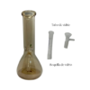 Bong tradicional de vidrio color café - Imagen 4