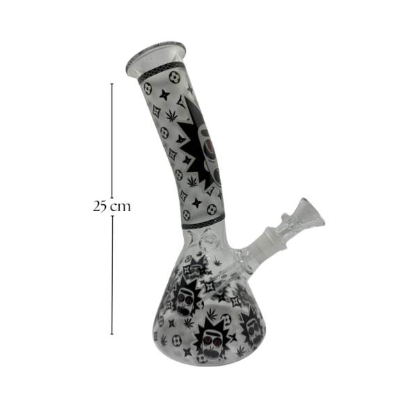 Bong de vidrio con temática de Rick and Morty - Imagen 2