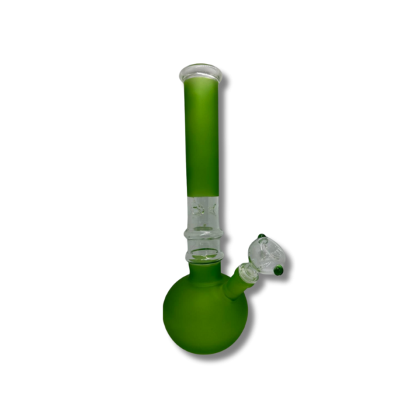 Bong de vidrio Pyrex con acabado redondo