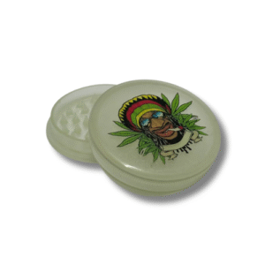 Grinder Acrílico 420 – 2 Piezas – Diseños Psicodélicos