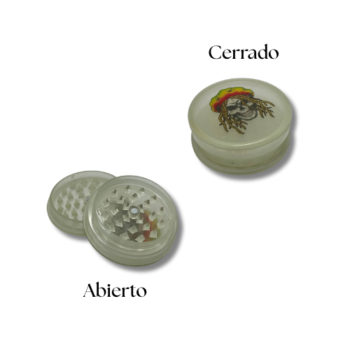 Grinder Acrílico 420 – 2 Piezas – Diseños Psicodélicos - Imagen 12
