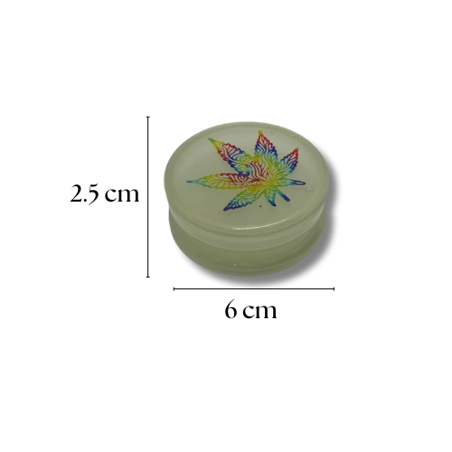 Grinder Acrílico 420 – 2 Piezas – Diseños Psicodélicos - Imagen 14