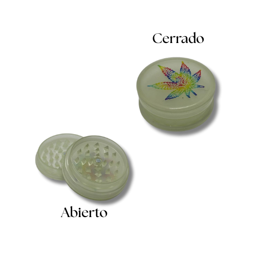 Grinder Acrílico 420 – 2 Piezas – Diseños Psicodélicos - Imagen 16
