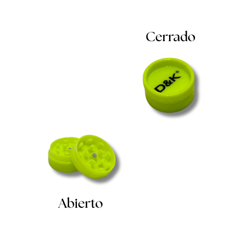 Mini Grinder de Plástico – Marca D&K – 2 Piezas - Imagen 4