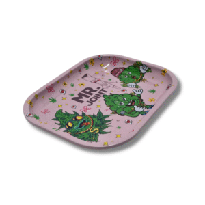 Bandeja Metálica Rosa – Mr. Joint – Tamaño Compacto
